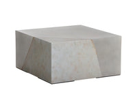 Sunpan Kyson Coffee Table - Silver