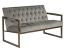 Sunpan Monde 2 Seater Lounge Chair - Antonio Charcoal