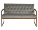 Sunpan Monde 2 Seater Lounge Chair - Antonio Charcoal