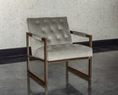 Sunpan Monde Armchair - Antonio Charcoal