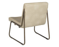 Sunpan Anton Lounge Chair - Bravo Cognac/Bravo Cream/Vintage Black