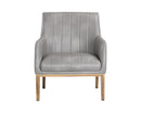 Sunpan Wolfe Lounge Chair in Beige Linen/Bravo Cream/Bravo Metal/Vintage Black/Vintage Blue/Vintage Cognac