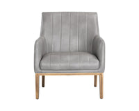 Sunpan Wolfe Lounge Chair in Beige Linen/Bravo Cream/Bravo Metal/Vintage Black/Vintage Blue/Vintage Cognac