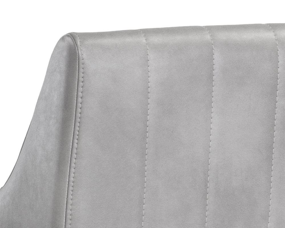 Sunpan Wolfe Lounge Chair in Beige Linen/Bravo Cream/Bravo Metal/Vintage Black/Vintage Blue/Vintage Cognac