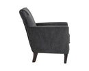 Sunpan Darren Modular - Left/Right Armchair In Smokescreen
