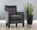 Sunpan Darren Modular - Left/Right Armchair In Smokescreen