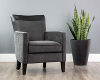 Sunpan Darren Modular - Left/Right Armchair In Smokescreen