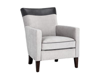 Sunpan Darren Modular - Left/Right Armchair In Smokescreen