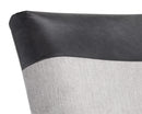 Sunpan Darren Modular - Left/Right Armchair In Smokescreen