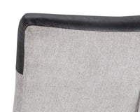 Sunpan Darren Modular - Left/Right Armchair In Smokescreen