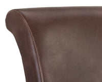 SUNPAN Hamlet Swivel Barstool - Havana Dark Brown