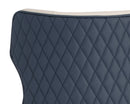 Sunpan Gianni Dining Chair - Dillon Cream and Dillon Thunder/Dillon Stratus and Dillon Black