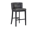 Sunpan Hayden Barstool - Bravo Cream/Bravo Portabella/Marble/Quarry