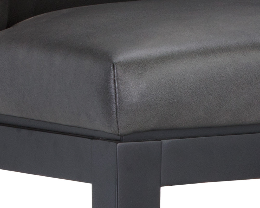 Sunpan Hayden Barstool - Bravo Cream/Bravo Portabella/Marble/Quarry