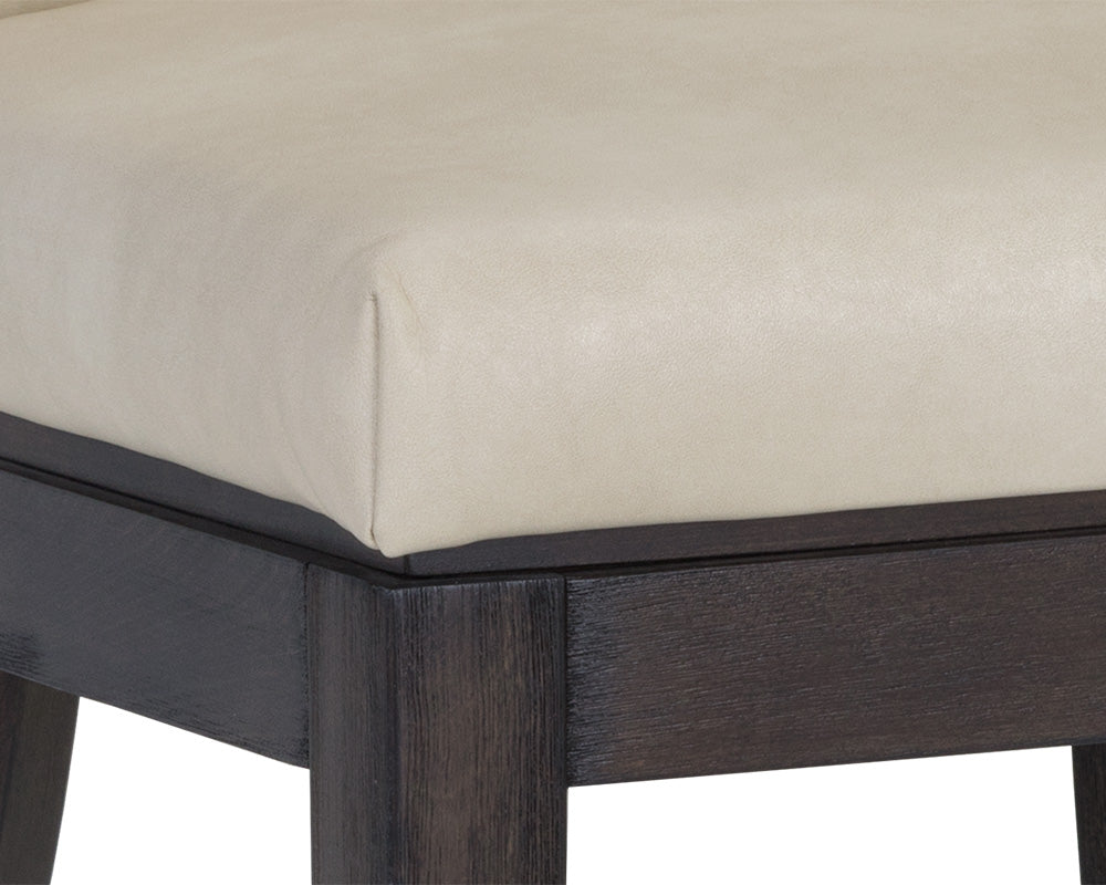 Sunpan Hayden Dining Chair - Bravo Cream/Metropolis Blue/Polo Club Kohl Grey/Polo Club Stone