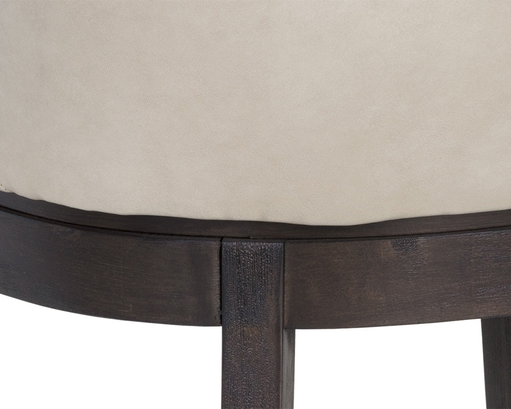 Sunpan Hayden Dining Chair - Bravo Cream/Metropolis Blue/Polo Club Kohl Grey/Polo Club Stone