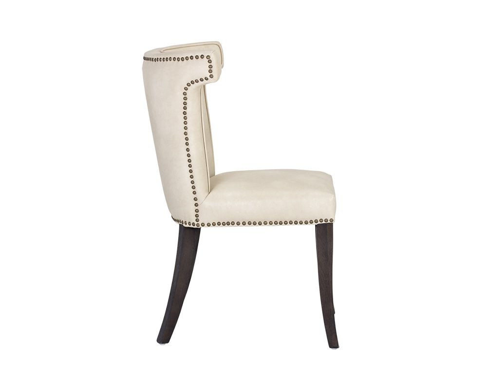 SUNPAN Murry Dining Chair - Bravo Cream/Coal Black/Havana Dark Brown/Overcast Grey