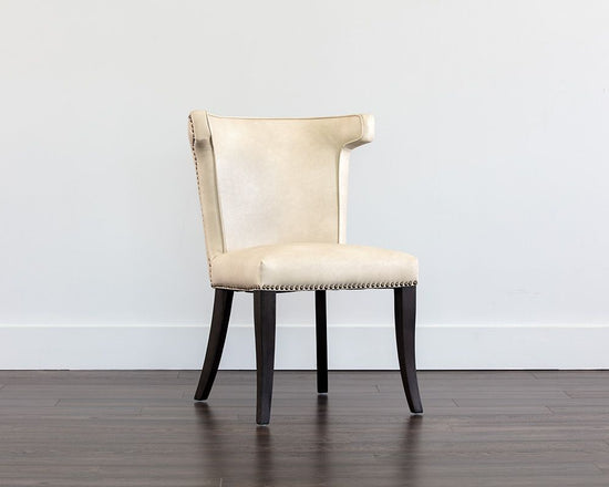 SUNPAN Murry Dining Chair - Bravo Cream/Coal Black/Havana Dark Brown/Overcast Grey
