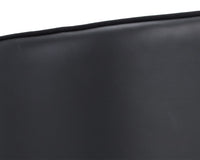 Sunpan Asher Dining Armchair - Abbington Black and Napa Black/Flint Grey and Napa Taupe/Sparrow Grey and Napa Black