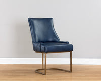 Sunpan Florence Dining Chair - Bravo Admiral/Metal