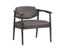 SUNPAN Westley Lounge Chair - Bravo Ash/Dorset Platinum/Leo Cabernet/Polo Club Muslin