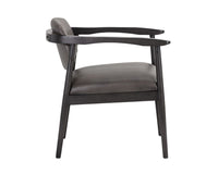 SUNPAN Westley Lounge Chair - Bravo Ash/Dorset Platinum/Leo Cabernet/Polo Club Muslin