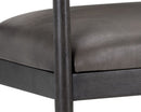 SUNPAN Westley Lounge Chair - Bravo Ash/Dorset Platinum/Leo Cabernet/Polo Club Muslin