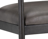 SUNPAN Westley Lounge Chair - Bravo Ash/Dorset Platinum/Leo Cabernet/Polo Club Muslin