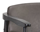 SUNPAN Westley Lounge Chair - Bravo Ash/Dorset Platinum/Leo Cabernet/Polo Club Muslin