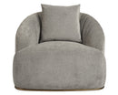 Sunpan Astrid Armchair - Merlot / Polo Club Stone
