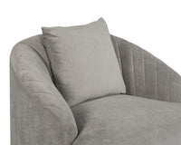Sunpan Astrid Armchair - Merlot / Polo Club Stone