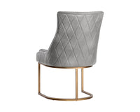 Sunpan Florence Dining Chair - Bravo Admiral/Metal
