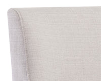 Sunpan Holly Barstool - Abbington Burnt Orange/Zenith Graphite Grey/Zenith Soft Grey