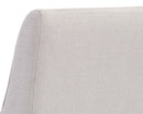 Sunpan Holly Barstool - Abbington Burnt Orange/Zenith Graphite Grey/Zenith Soft Grey