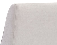 Sunpan Holly Barstool - Abbington Burnt Orange/Zenith Graphite Grey/Zenith Soft Grey