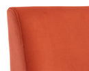 Sunpan Holly Counter Stool - Abbington Burnt Orange/Zenith Graphite Grey/Zenith Soft Grey