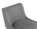 Sunpan Holly Counter Stool - Abbington Burnt Orange/Zenith Graphite Grey/Zenith Soft Grey