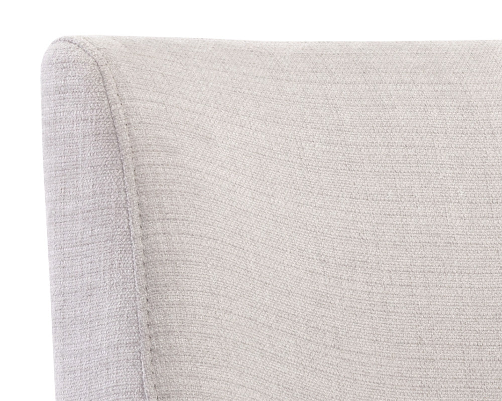 Sunpan Holly Counter Stool - Abbington Burnt Orange/Zenith Graphite Grey/Zenith Soft Grey