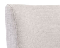 Sunpan Holly Counter Stool - Abbington Burnt Orange/Zenith Graphite Grey/Zenith Soft Grey