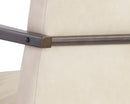 Sunpan Peyton Lounge Chair - Bravo Cream/Cantina Magnetite/Cantina Saddle