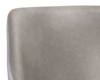 Sunpan Kace Barstool - Bravo Cream/Bravo Metal/Leo Olive/Leo Shale Grey