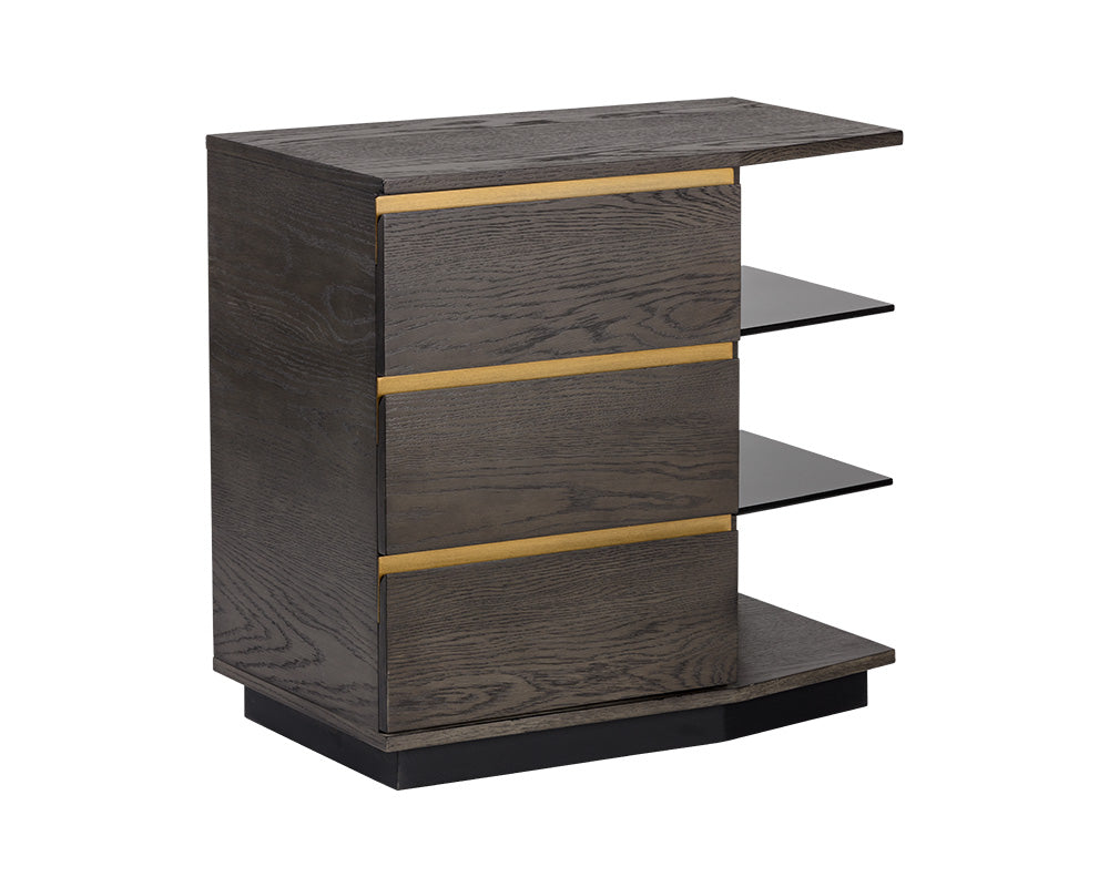 Sunpan Danae Nightstand - Left/Right Side