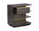Sunpan Danae Nightstand - Left/Right Side