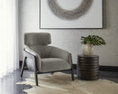 Sunpan Maximus Lounge Chair In Metropolis Blue/Moss Green//Polo Club Stone And Overcast Grey