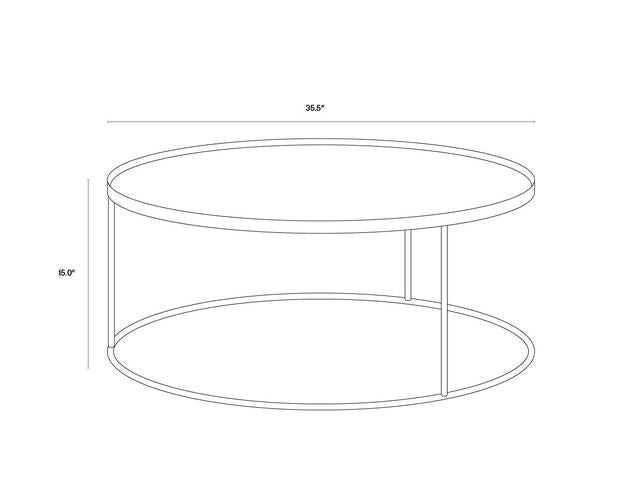 Sunpan Thalia Coffee Table