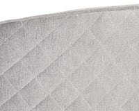 Sunpan Cornella Lounge Chair - Blush Pink/ Forest Green/Polo Club Stone/Shadow Grey