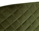 Sunpan Cornella Lounge Chair - Blush Pink/ Forest Green/Polo Club Stone/Shadow Grey