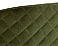 Sunpan Cornella Lounge Chair - Blush Pink/ Forest Green/Polo Club Stone/Shadow Grey