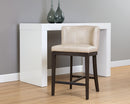 Sunpan Hayden Counter Stool - Autumn Orange/Bravo Cream/Bravo Portabella/Marble/Metropolis Blue/Quarry