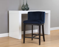 Sunpan Hayden Counter Stool - Autumn Orange/Bravo Cream/Bravo Portabella/Marble/Metropolis Blue/Quarry